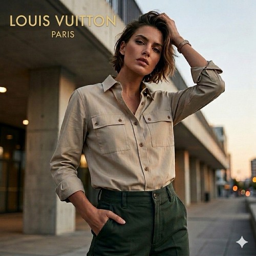 Camicia blusa manica lunga