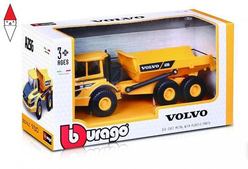 Burago volvo a25g truck - 1/50,
