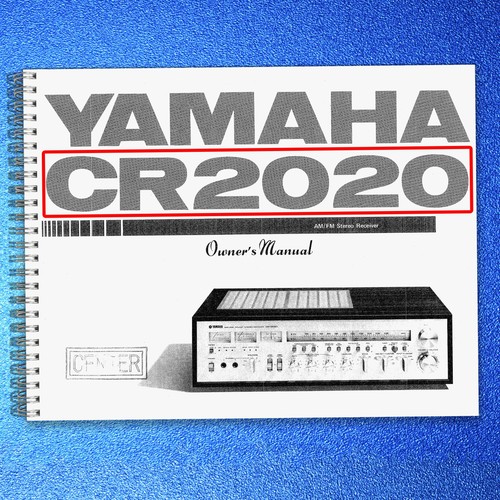 Yamaha 2020 user manual - yamaha, cr