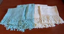 2 Coppie asciugamani in cotone