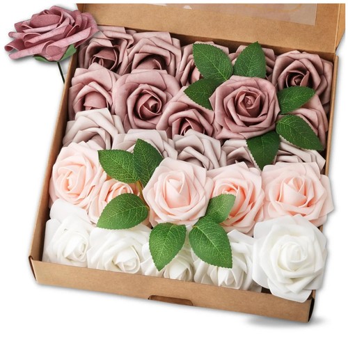 Set bouquet rose edibazzar - rose,