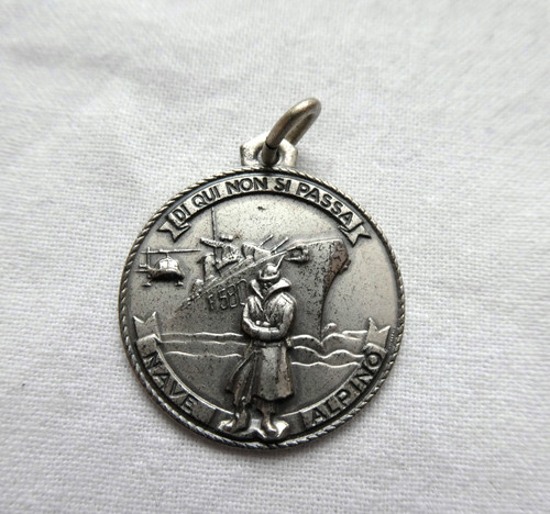 Medaglia argento 800 nave - argento,