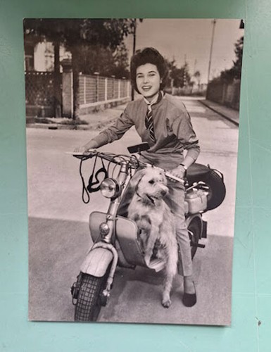 Cartolina originale lambretta - originale,