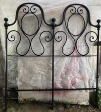 Letto matrimoniale antico in