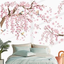 Adesivo Da Parete Con Fiori Di