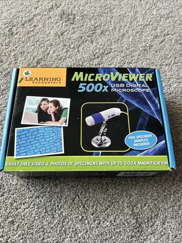 500x digital microscope - digital, new