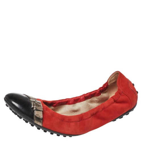 Ballerine tods orangeblack - tods,