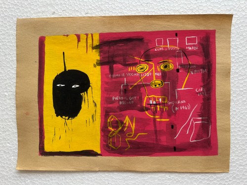 Disegno jean michel basquiat - jean-michel,