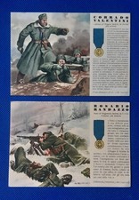 LOTTO 2 CARTOLINE LE MEDAGLIE