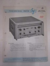 HP 690 Sweep Oscillators 1-40Gc Technical Data, Used