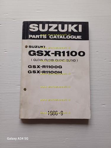 Suzuki gsx 1100 h 1986 - suzuki,