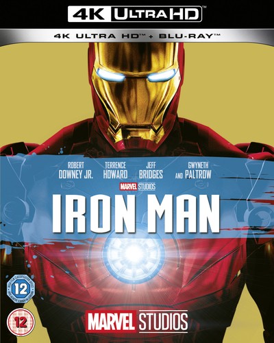 Iron man - uhd, blu-ray)