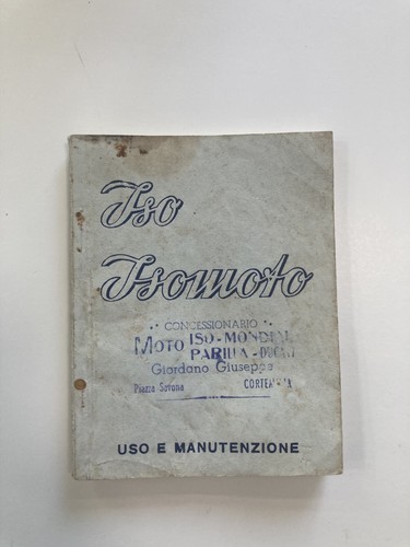Libretto uso manutenzione - uso,