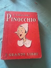 Pinocchio, Collodi, Illustrato da Faorzi, edizione originale 1940
