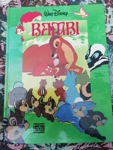 Walt disney bamby - libri, per