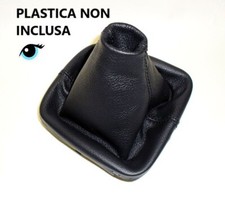 cuffia cambio in vera pelle e