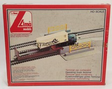 TRENI LIMA HO 600963 TERMINAL CONTAINERS OPERATING TRUCK VINTAGE 1975 NEW IN BOX