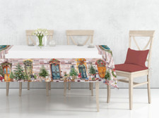 100% Pure Cotton Tablecloth 6