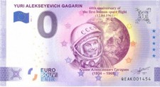Banconota da 0 euro Gagarin ·