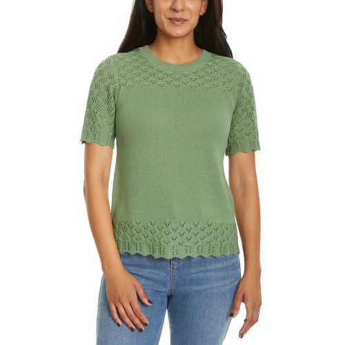 Maglione donna manica corta