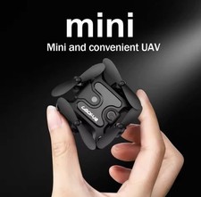 Drone 4k HD WiFi FPV Mini V30 Pieghevole con Doppia Fotocamera Evita Ostacoli