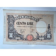 1942 Banca d’Italia 100 Lire