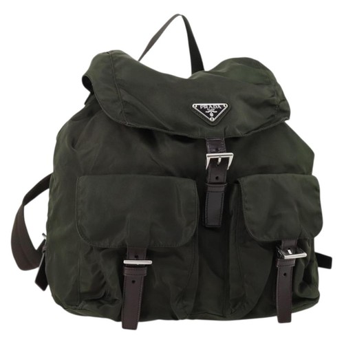 Zaino prada nylon cachi - nylon,