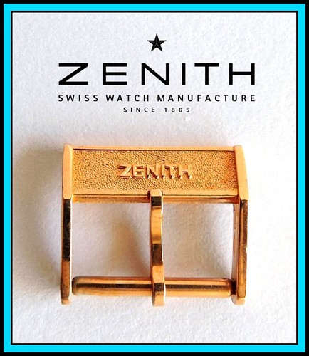 Fibbia zenith placcata oro - zenith,