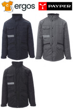 PAYPER Giubbotto da Uomo FIGHTER FX MID a 3/4 AntiPioggia Parka Invernale Lavoro