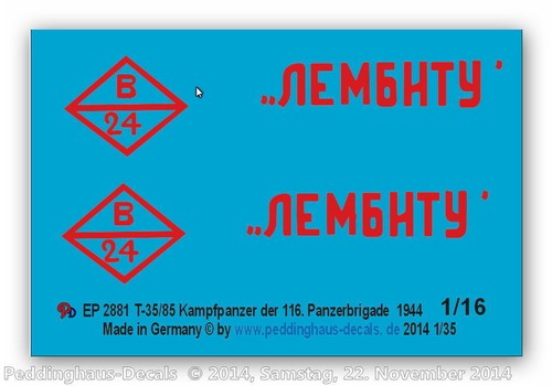 Peddinghaus 2880 34 - 1/16, t