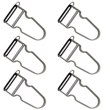 6 pezzi PELAPATATE Professionale Castor in acciaio inox NUOVO ORIGINALE