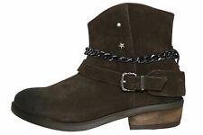 Replay Kingston Stivali Stivaletti Stivali da Biker Boots Donna Pelle 35 36 37