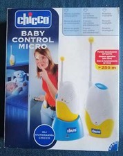 BABY CONTROL MICRO CHICCO INTERFONO AUDIO ALLARME NEONATI BAMBINI