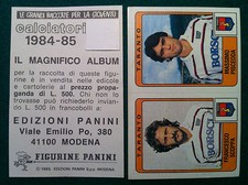 CALCIATORI 1984-85 84-1985 n