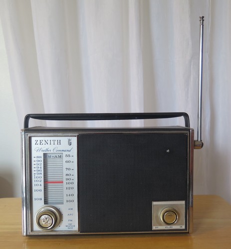 Radio epoca zenith fm - zenith, am/fm