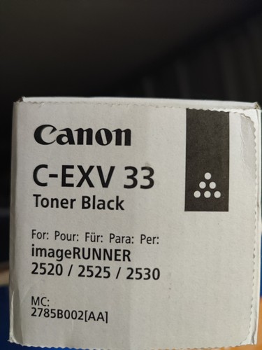 Toner canon exv33 original - toner, c-exv33