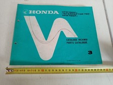 1986 Honda VFr 750 F g h catalogo numero 3 ricambi parts catalogue originale