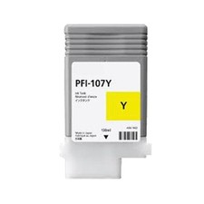 CARTUCCIA PFI-107Y GIALLA COMPATIBILE PER CANON IPF 670 IPF 680 IPF 685 IPF 770 