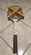 Racchetta da Tennis vintage antica MAXIMA SUPERBA anni 70 ottima per arredamento
