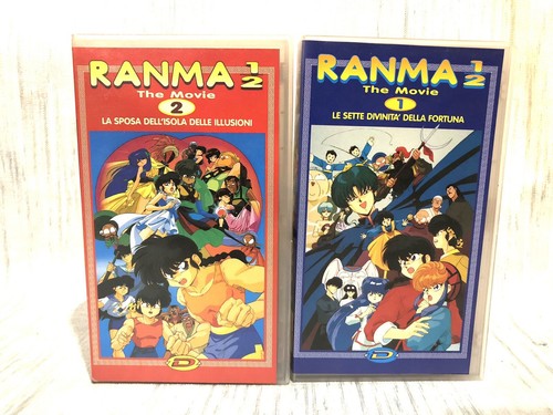 Vhs anime ranma the movie - anime,