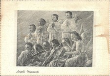 Casteggio (Pavia)  "Angeli Musicanti" Bozzetto x Chiesa Sacro Cuore, Vanni Rossi