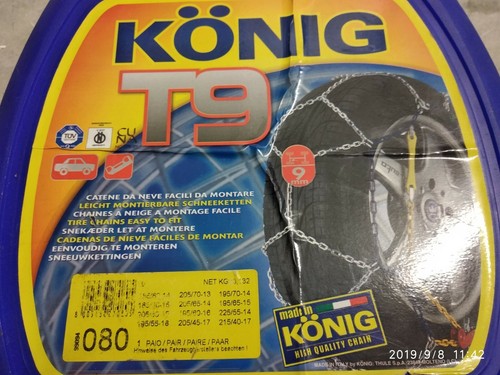Catene neve konig t9 - neve,
