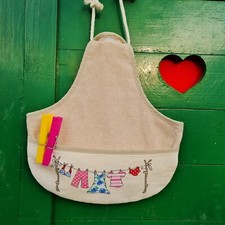 Borsa portamollette in tessuto