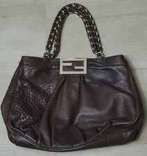 Authentic  Fendi MIA Brown