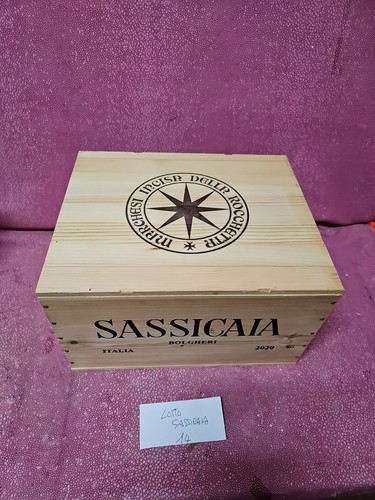 Sassicaia 2020 cassa - , legno