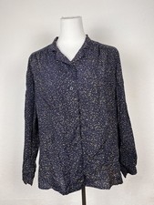 MARELLA CAMICIA DONNA TG L WOMAN SHIRT CASUAL VINTAGE COTONE COTTON POIS
