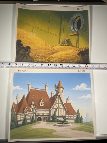 Duck tales animazione cel - tales,