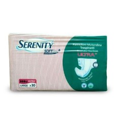 120Pannoloni Mutandina Traspirante Ultra+ Serenity Soft Dry+ Taglia L