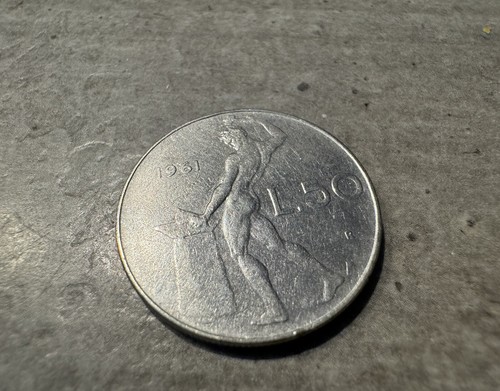 Lire vulcano 1961 - 50,
