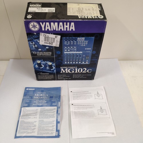 Yamaha mg102c mg102cx - yamaha, mixer